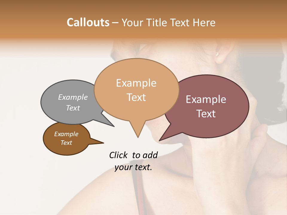 Young Sensitive Infected PowerPoint Template