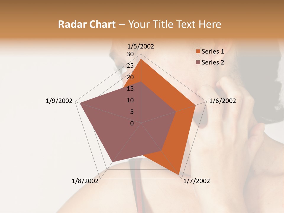 Young Sensitive Infected PowerPoint Template