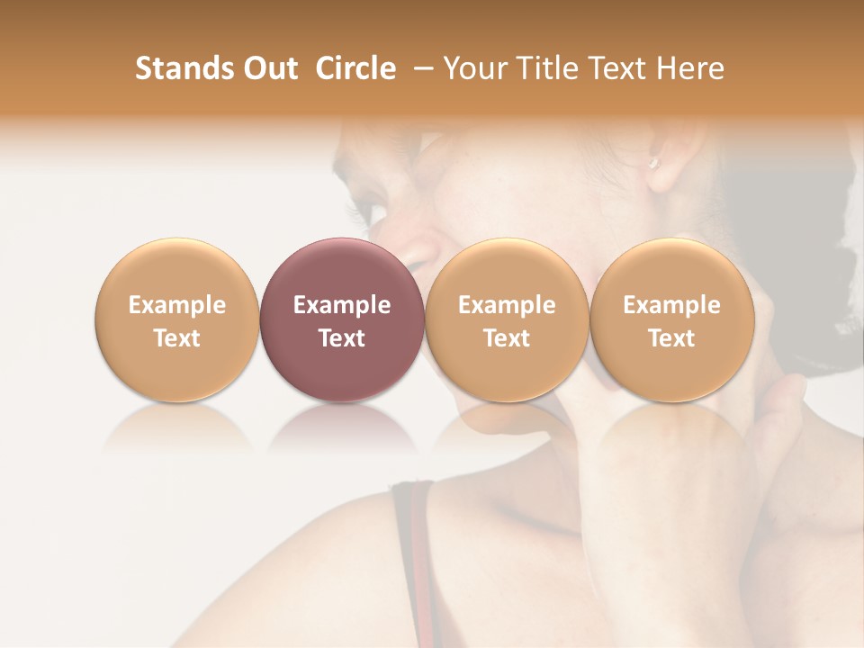 Young Sensitive Infected PowerPoint Template