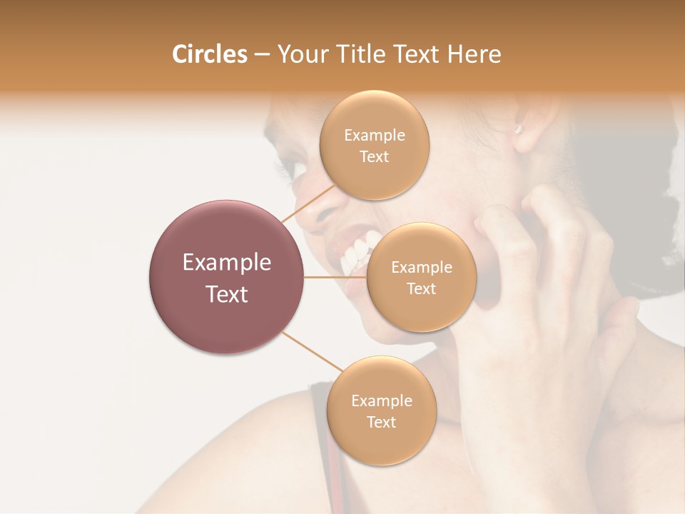 Young Sensitive Infected PowerPoint Template