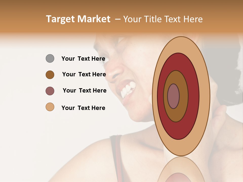 Young Sensitive Infected PowerPoint Template