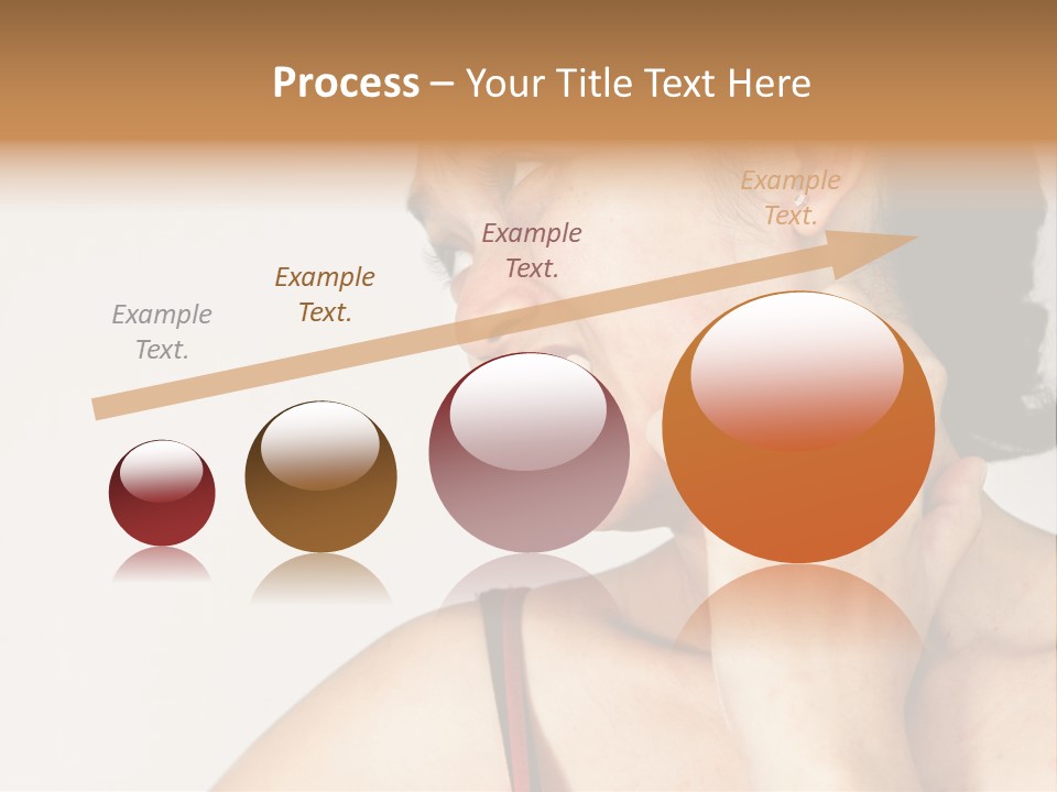 Young Sensitive Infected PowerPoint Template