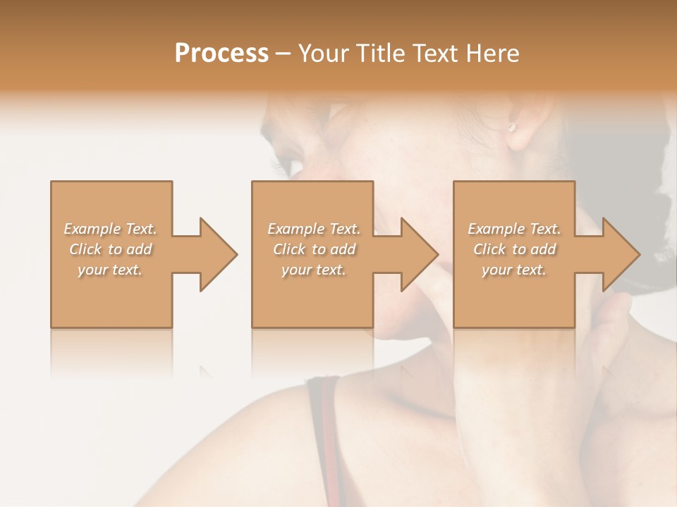 Young Sensitive Infected PowerPoint Template