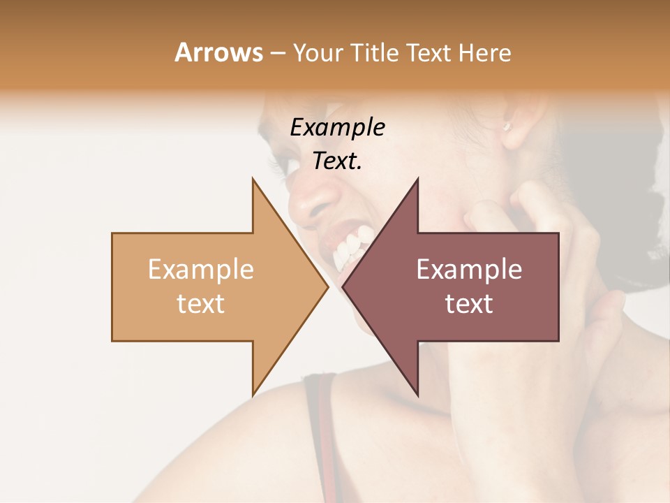 Young Sensitive Infected PowerPoint Template