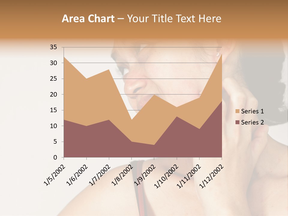 Young Sensitive Infected PowerPoint Template