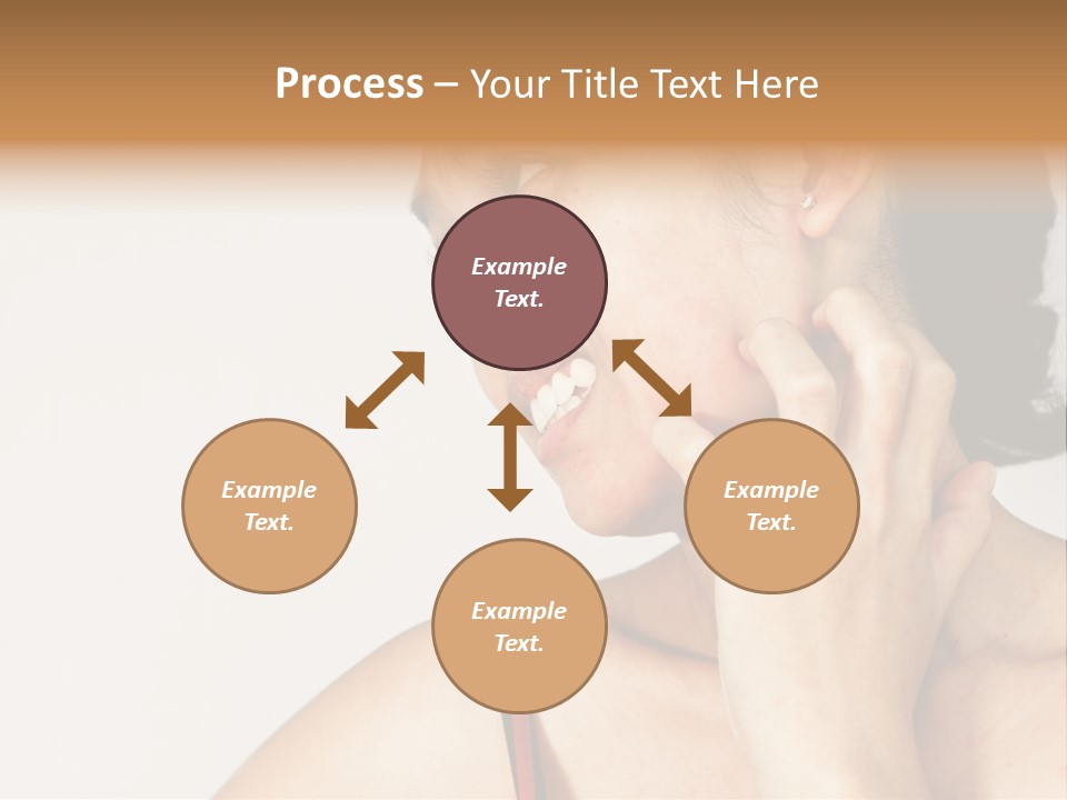 Young Sensitive Infected PowerPoint Template