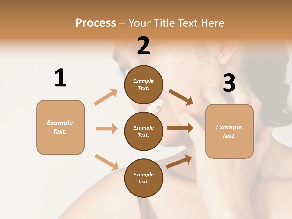 Young Sensitive Infected PowerPoint Template