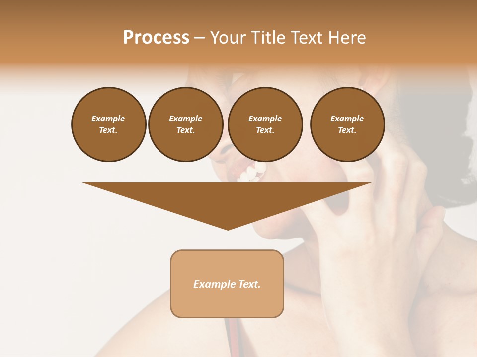 Young Sensitive Infected PowerPoint Template