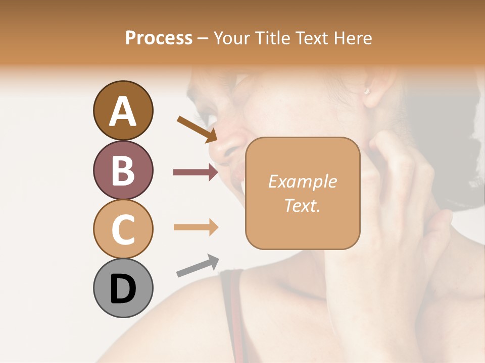 Young Sensitive Infected PowerPoint Template
