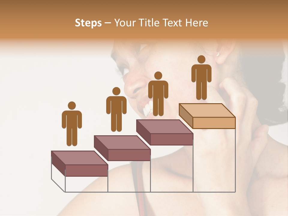 Young Sensitive Infected PowerPoint Template