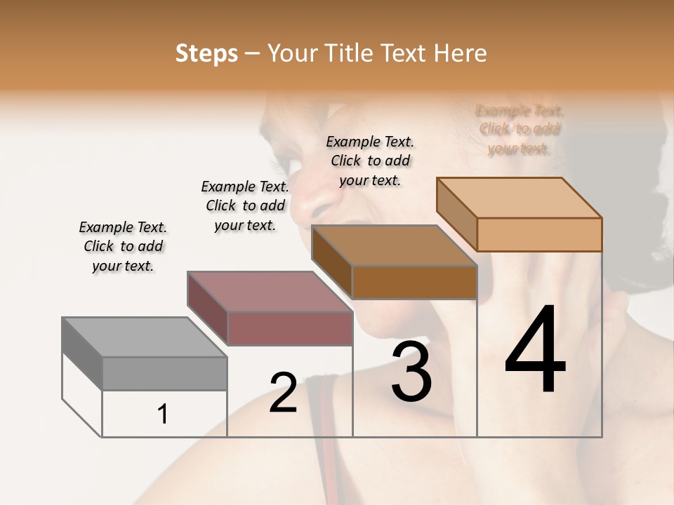 Young Sensitive Infected PowerPoint Template