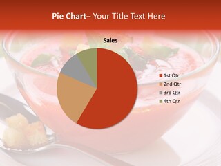 Gazpacho Vegetarian Tasty PowerPoint Template