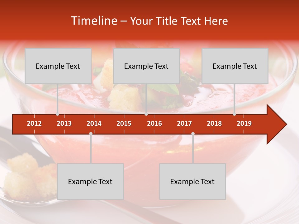Gazpacho Vegetarian Tasty PowerPoint Template