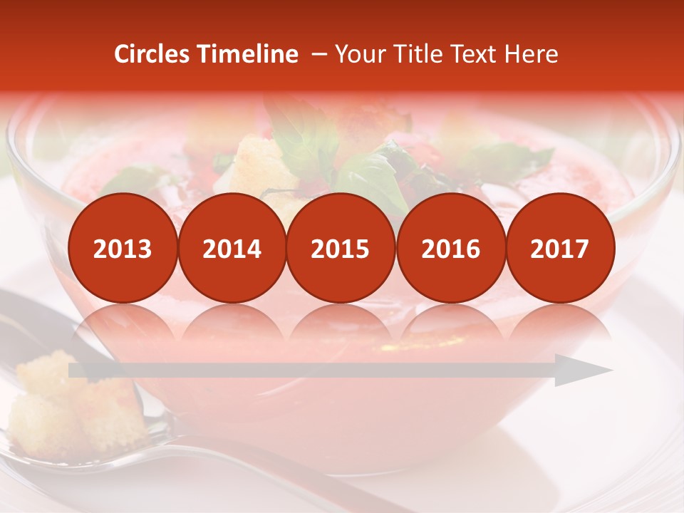 Gazpacho Vegetarian Tasty PowerPoint Template