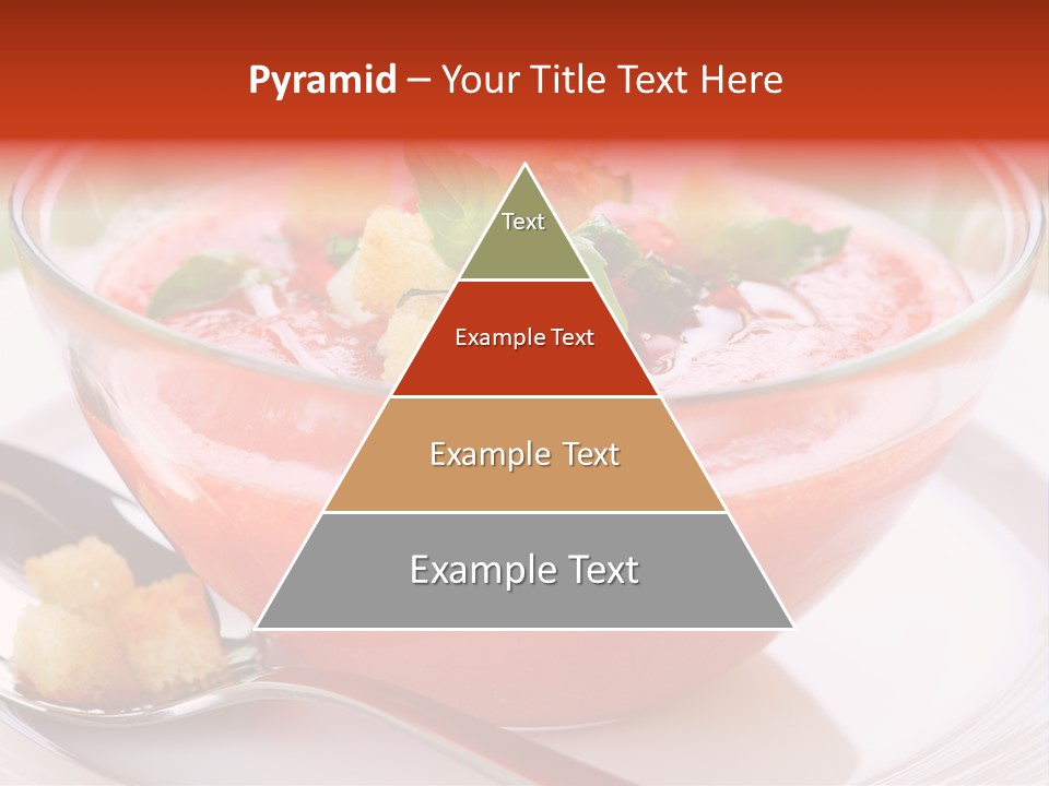 Gazpacho Vegetarian Tasty PowerPoint Template