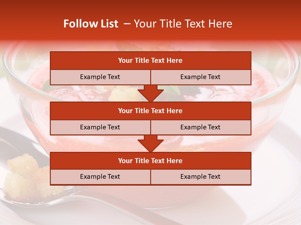 Gazpacho Vegetarian Tasty PowerPoint Template