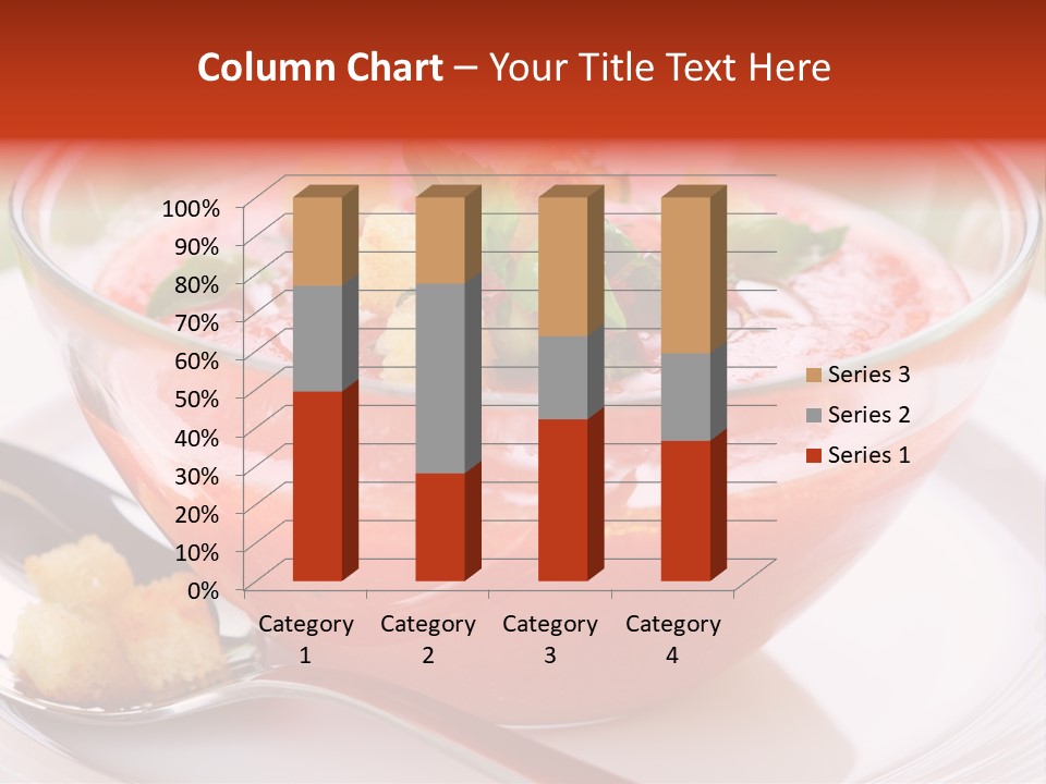 Gazpacho Vegetarian Tasty PowerPoint Template