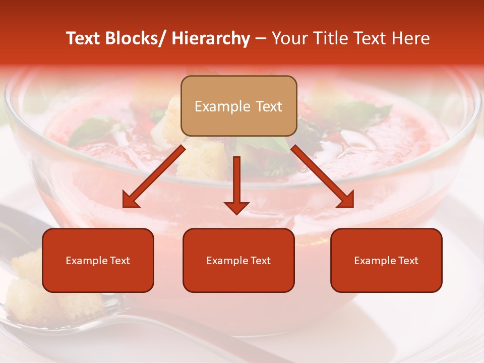 Gazpacho Vegetarian Tasty PowerPoint Template