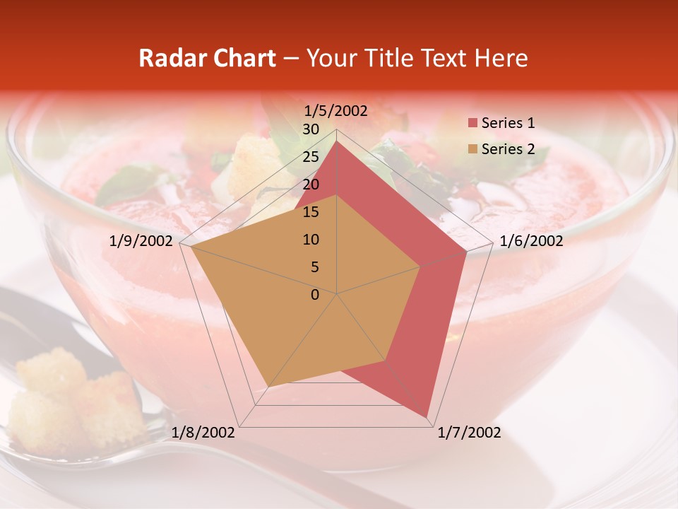 Gazpacho Vegetarian Tasty PowerPoint Template
