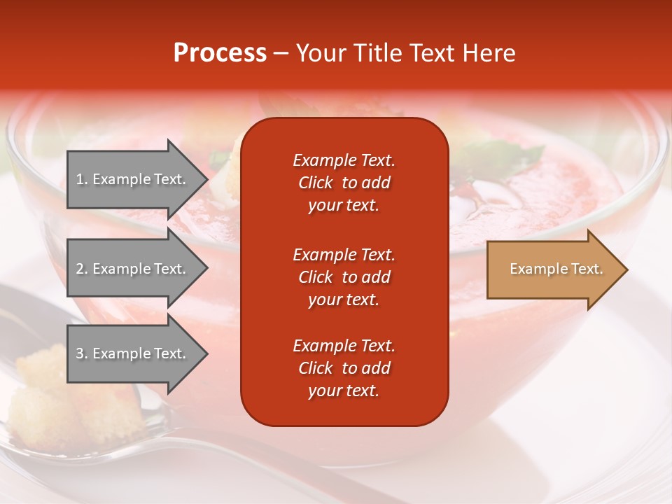 Gazpacho Vegetarian Tasty PowerPoint Template