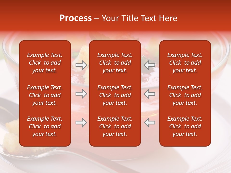 Gazpacho Vegetarian Tasty PowerPoint Template