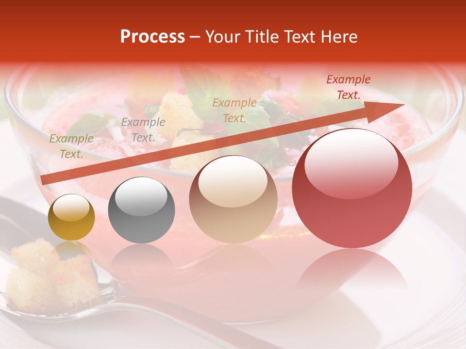Gazpacho Vegetarian Tasty PowerPoint Template