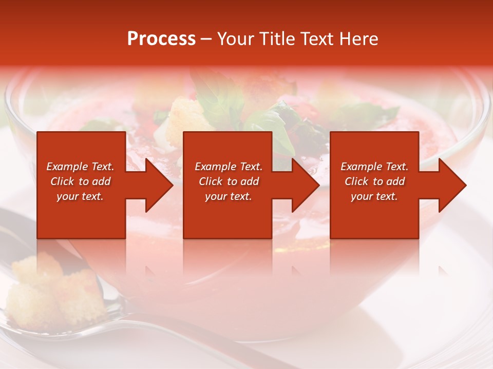 Gazpacho Vegetarian Tasty PowerPoint Template