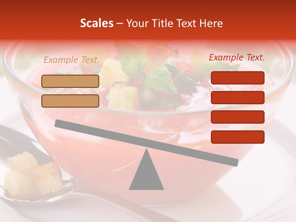 Gazpacho Vegetarian Tasty PowerPoint Template