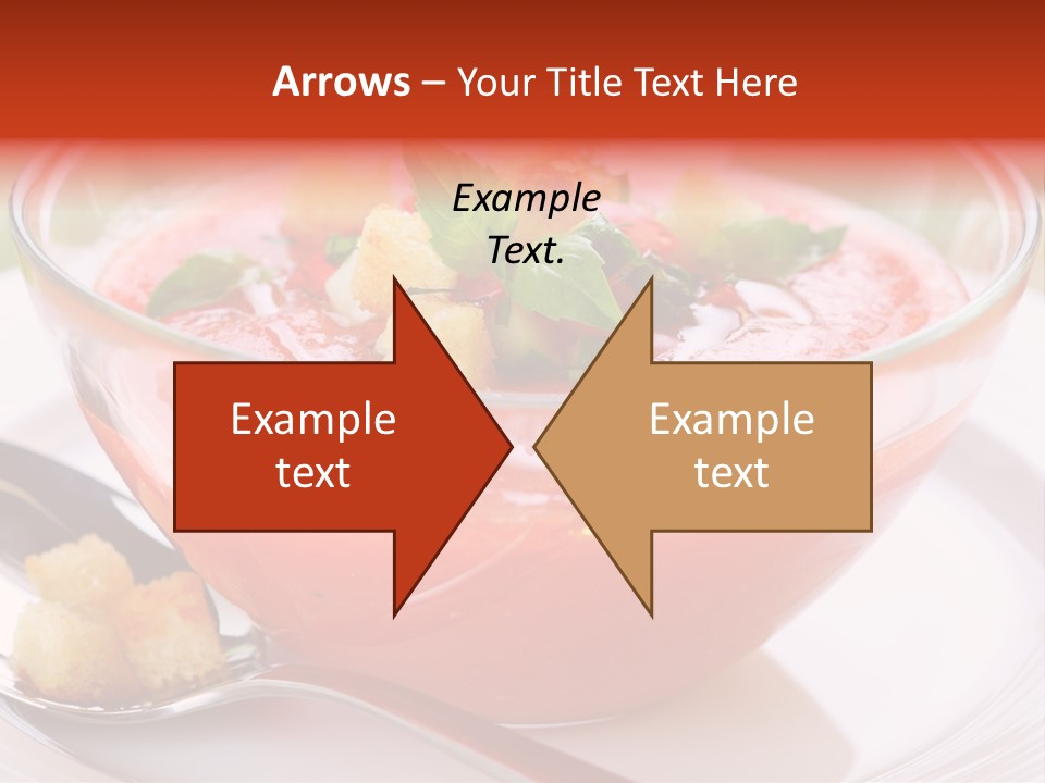 Gazpacho Vegetarian Tasty PowerPoint Template