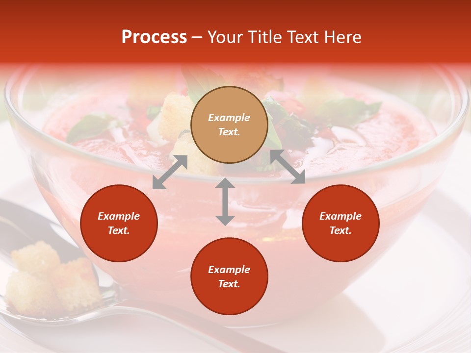 Gazpacho Vegetarian Tasty PowerPoint Template