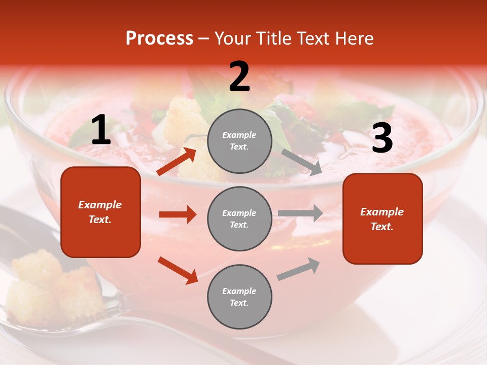 Gazpacho Vegetarian Tasty PowerPoint Template