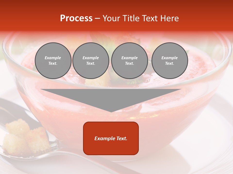 Gazpacho Vegetarian Tasty PowerPoint Template