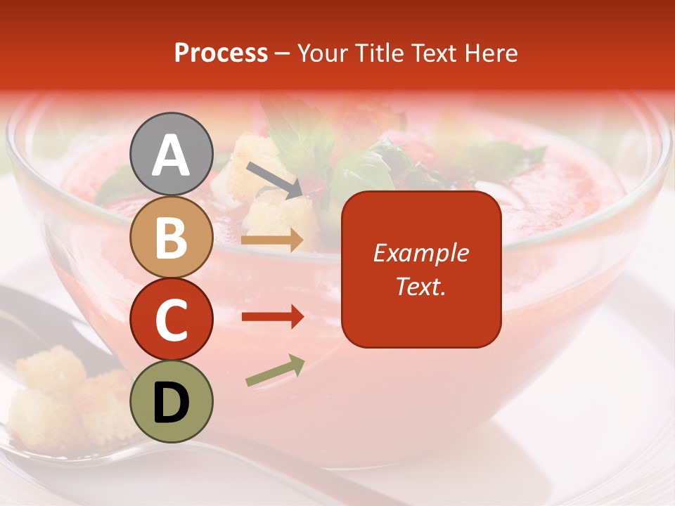 Gazpacho Vegetarian Tasty PowerPoint Template