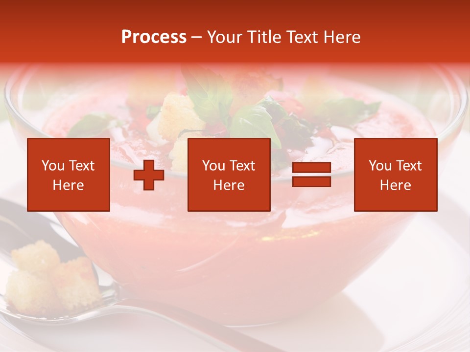 Gazpacho Vegetarian Tasty PowerPoint Template