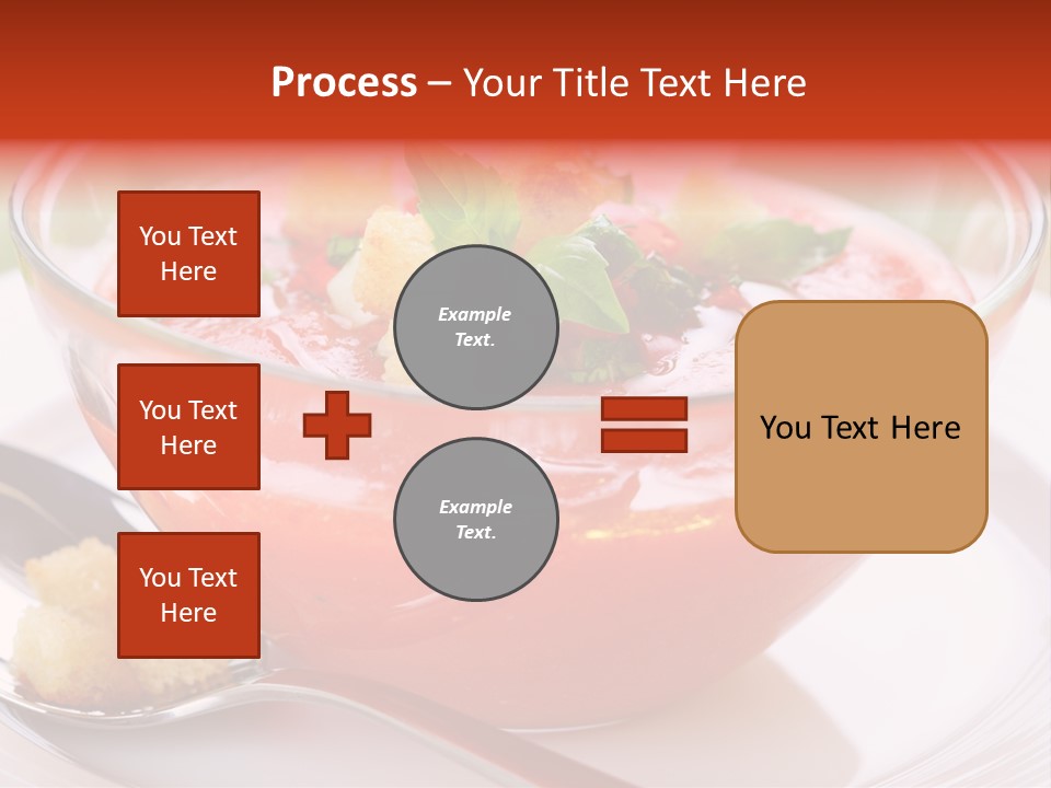 Gazpacho Vegetarian Tasty PowerPoint Template