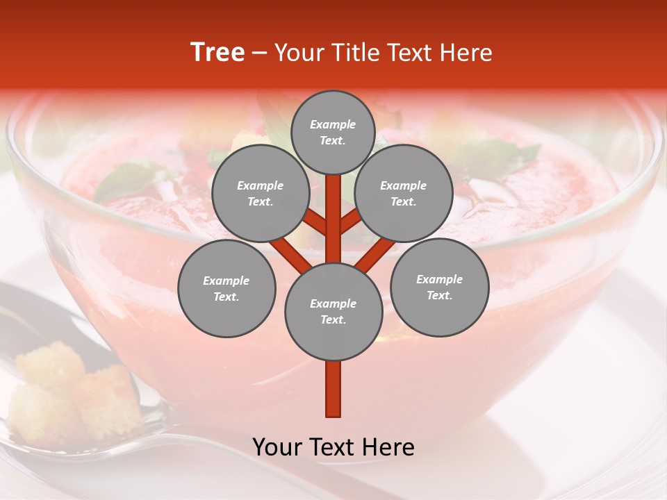 Gazpacho Vegetarian Tasty PowerPoint Template