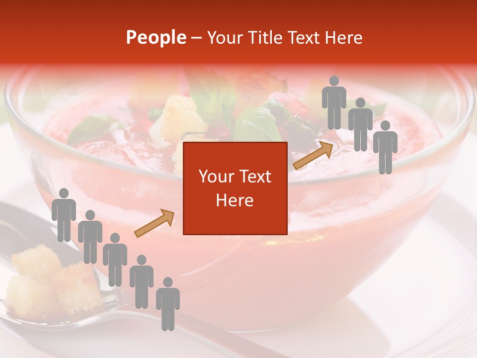Gazpacho Vegetarian Tasty PowerPoint Template