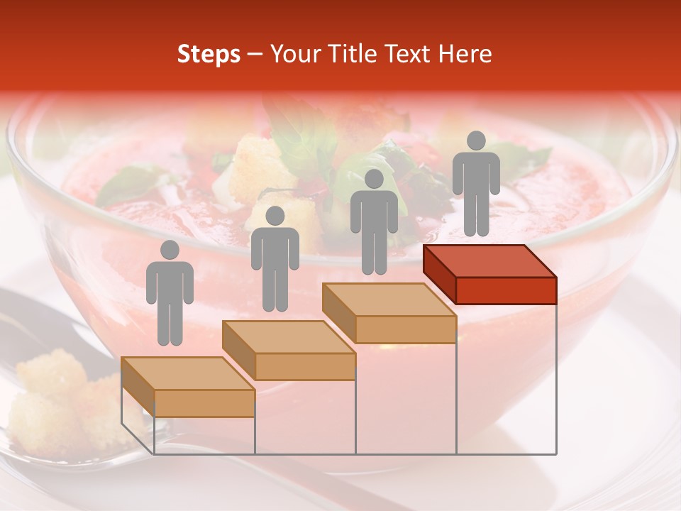 Gazpacho Vegetarian Tasty PowerPoint Template