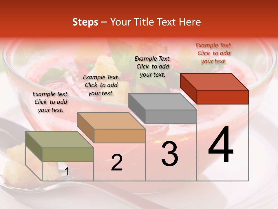 Gazpacho Vegetarian Tasty PowerPoint Template