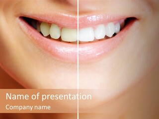 Healthy Healthcare Cosmetic PowerPoint Template