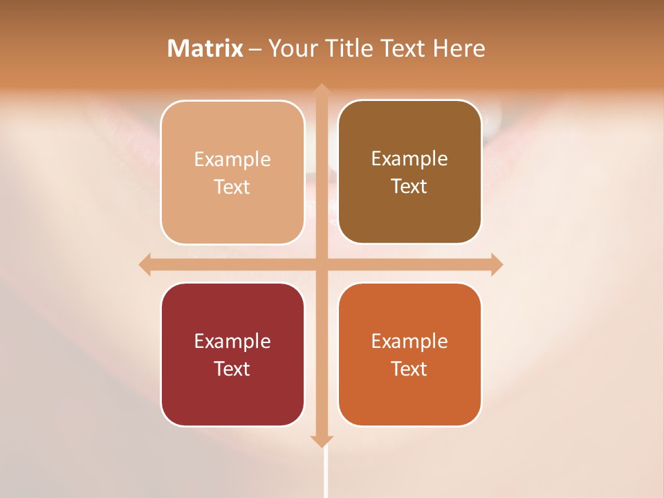 Healthy Healthcare Cosmetic PowerPoint Template