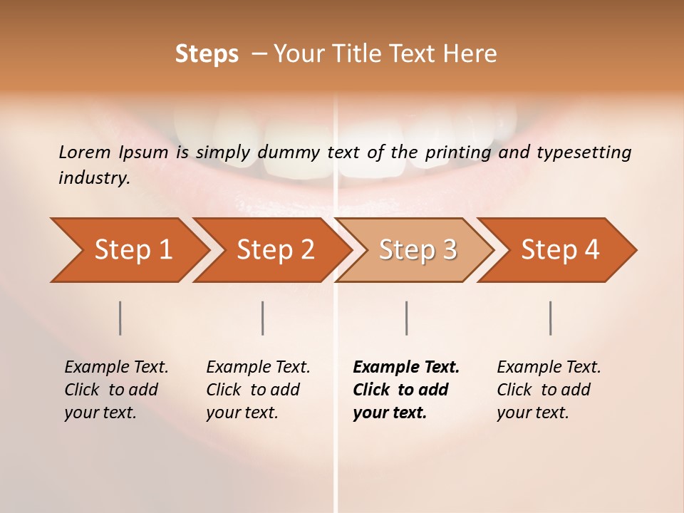 Healthy Healthcare Cosmetic PowerPoint Template