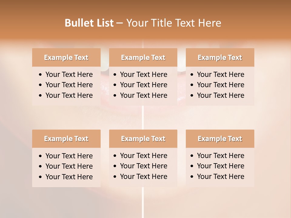 Healthy Healthcare Cosmetic PowerPoint Template