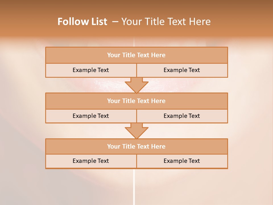 Healthy Healthcare Cosmetic PowerPoint Template