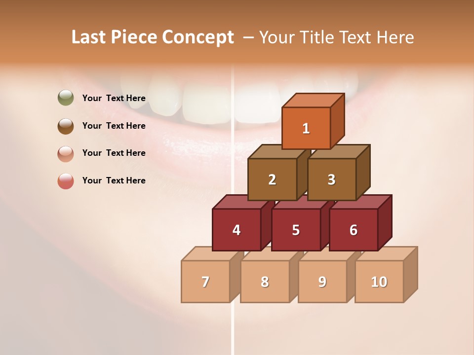 Healthy Healthcare Cosmetic PowerPoint Template