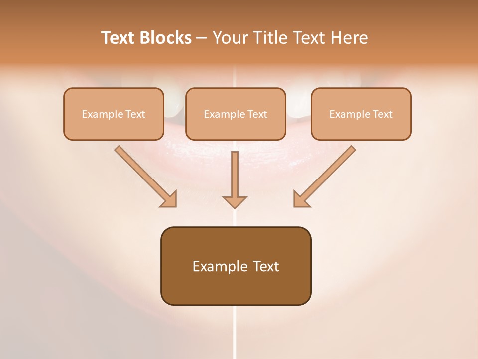 Healthy Healthcare Cosmetic PowerPoint Template