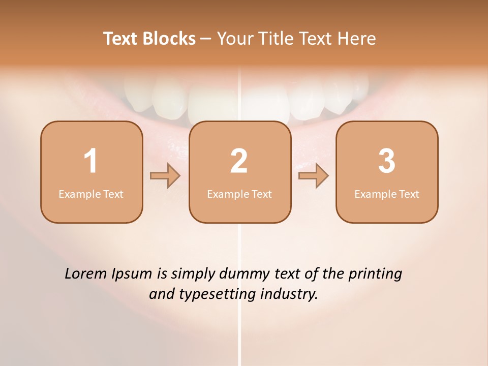 Healthy Healthcare Cosmetic PowerPoint Template