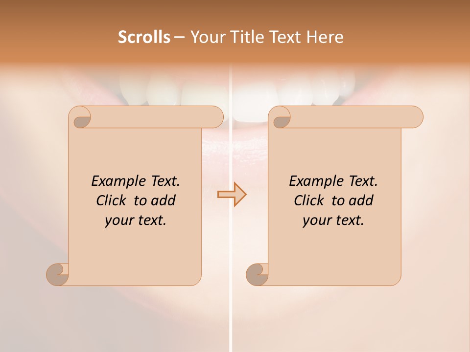 Healthy Healthcare Cosmetic PowerPoint Template