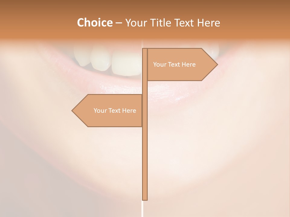 Healthy Healthcare Cosmetic PowerPoint Template