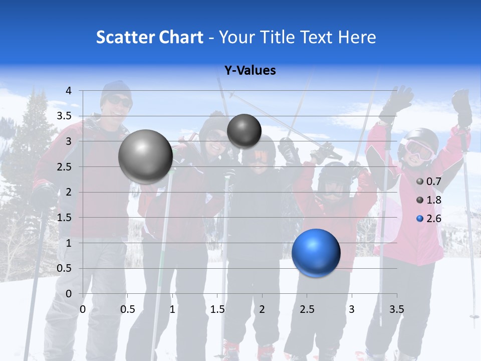A Group Of People Standing On Top Of A Snow Covered Slope PowerPoint Template